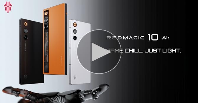 スマートフォン本体 REDMAGIC 10 Air 12G+256G Hailstone Buy REDMAGIC 10 Air Gaming Smartphone - REDMAGIC(Intl